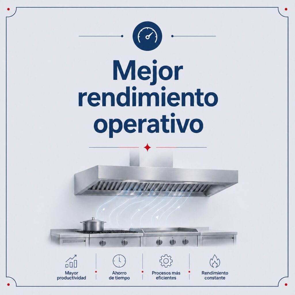 Mejor rendimineto operativo con el buen mantenimiento de extracción de humo