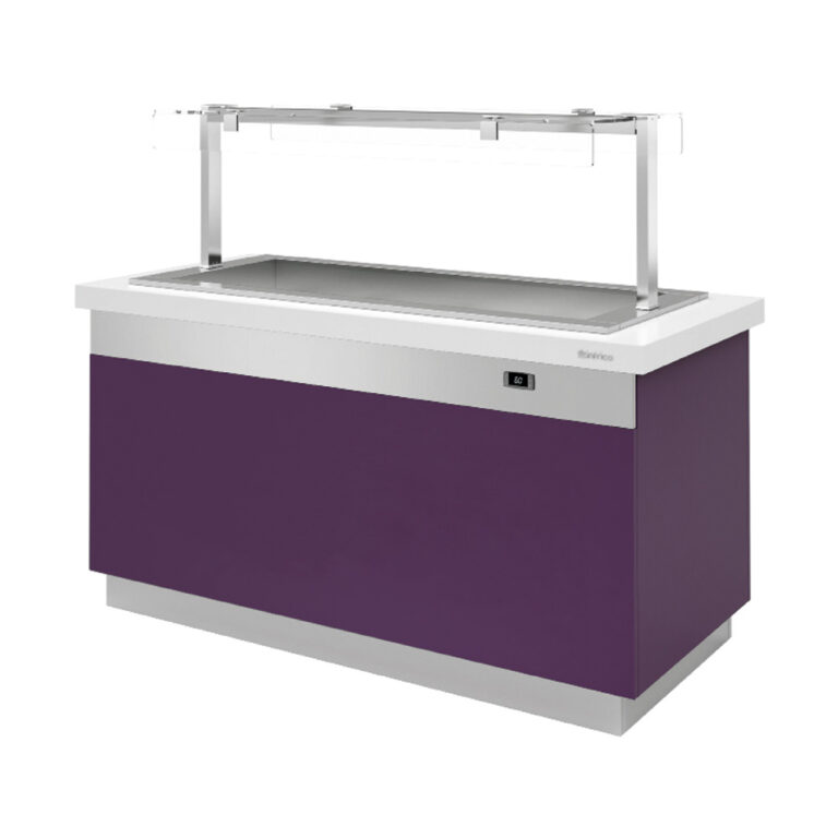 Gastrobuffet Cuba fría y Baño María Ventilado MB100BMV4 Infrico