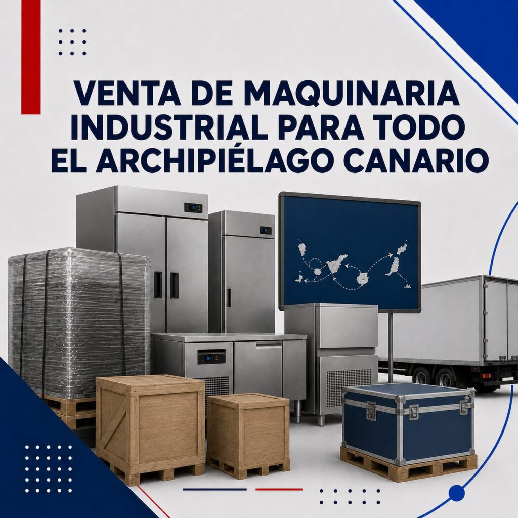 Rohostel es experto en Venta de maquinaria industrial para todo el Archipielago Canario