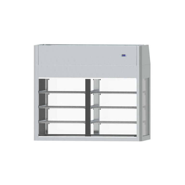 Vitrina refrigerada de tres niveles SSVSFCG4 Infrico