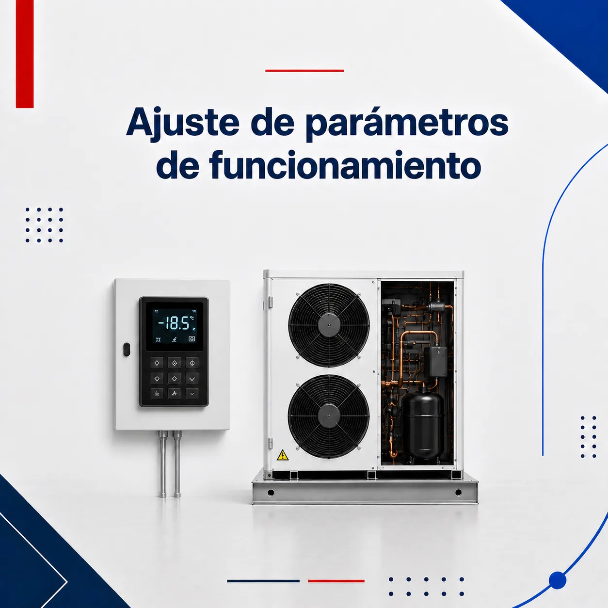 Mantenimiento preventivo periódico de frío ajuste_de_parametros_de_funcionamiento
