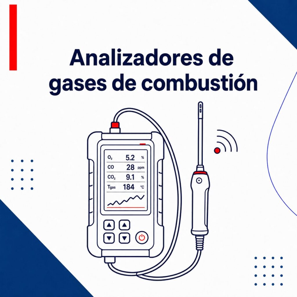 analizadores de gases combustion con los que trabaja rohostel