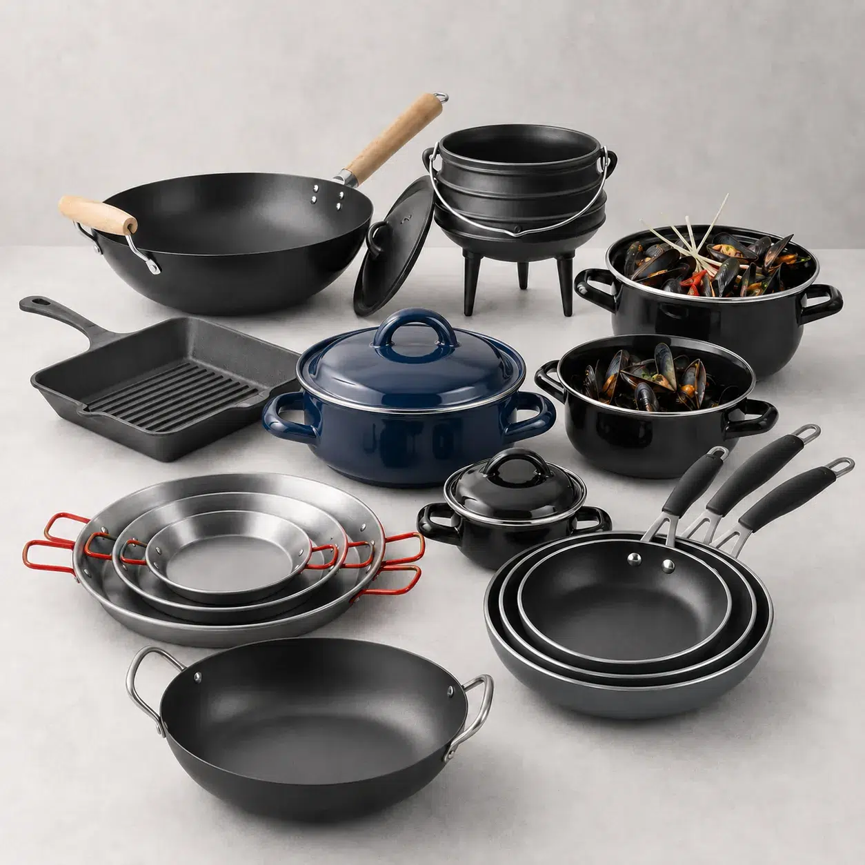 batería de cocina Hendi