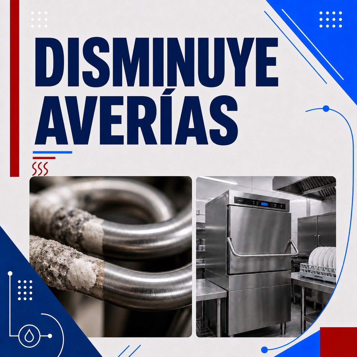 disminuye averías de tu maquinaria de hostelería gracias al tratamiento del agua como osmosis o descalsificación