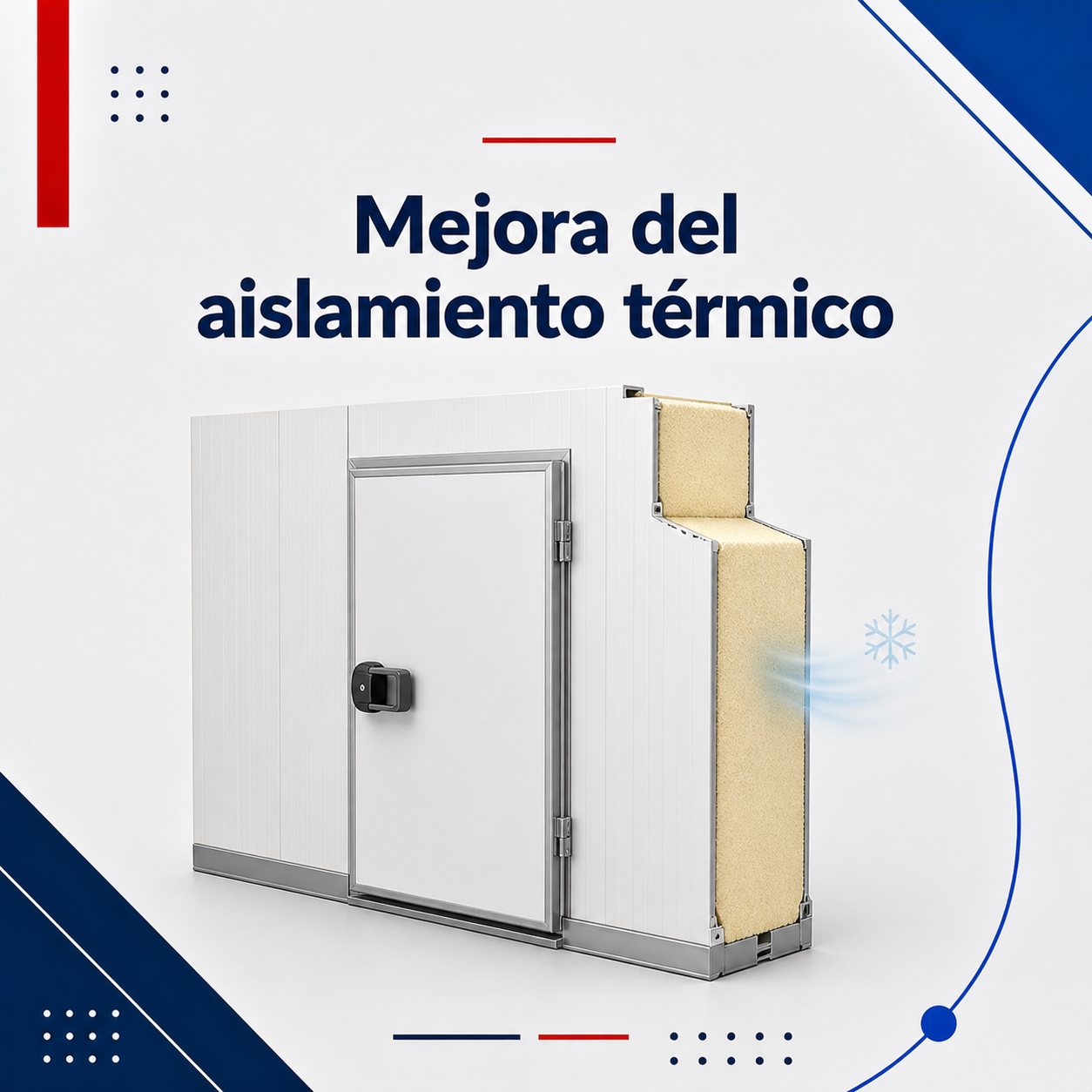 mejora del aislamiento térmico