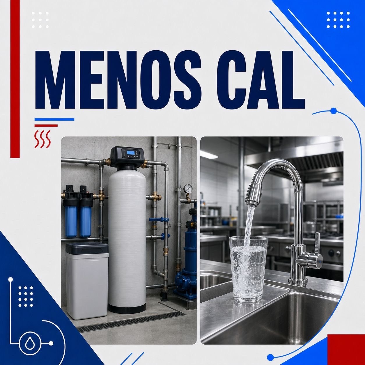 reduce la cal de tu maquinaria de hostelería gracias al tratamiento del agua como osmosis o descalsificación
