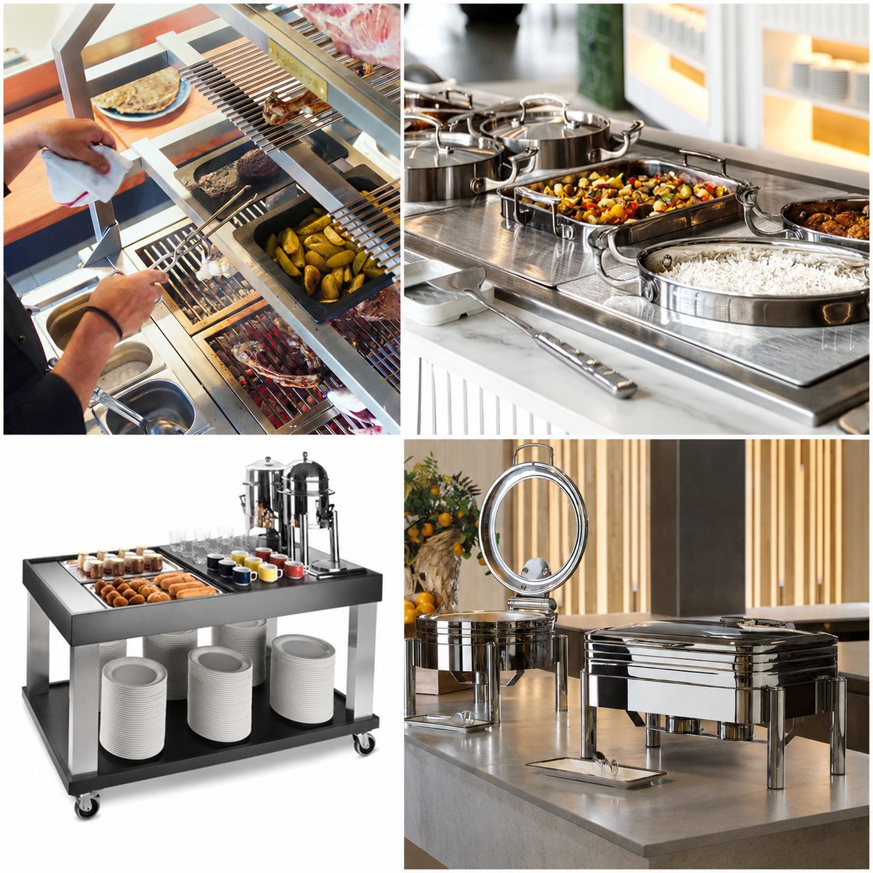 utensilios buffet pujadas