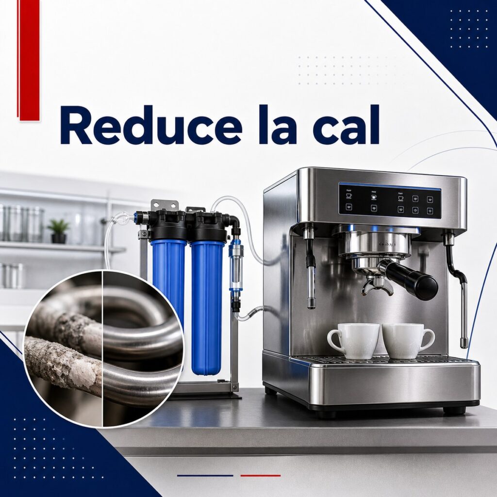 reduce la cal de tu maquinaria de hostelería gracias al tratamiento del agua como osmosis o descalsificación