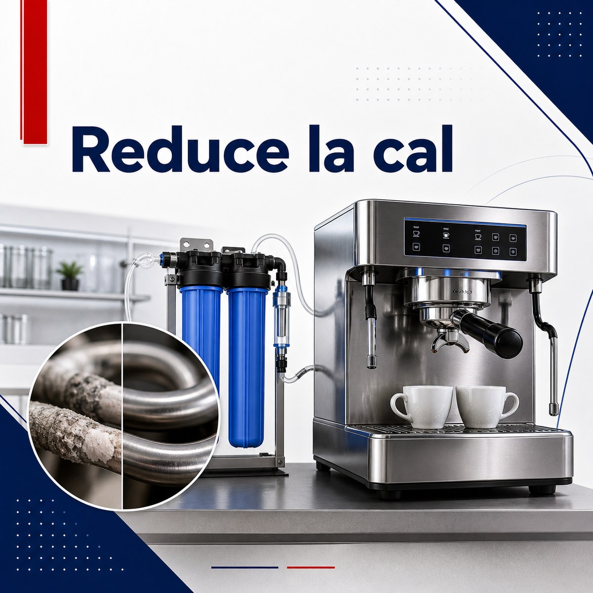 reduce la cal de tu maquinaria de hostelería gracias al tratamiento del agua como osmosis o descalsificación