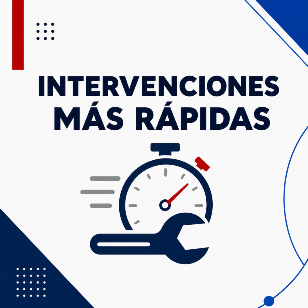 tener un equipo técnico propio supone intervenciones más rápidas