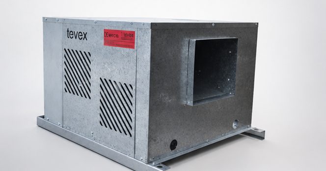 ventilador caja profesional Motor certificado TMT4LUX 9/9 1.5 cv tevex
