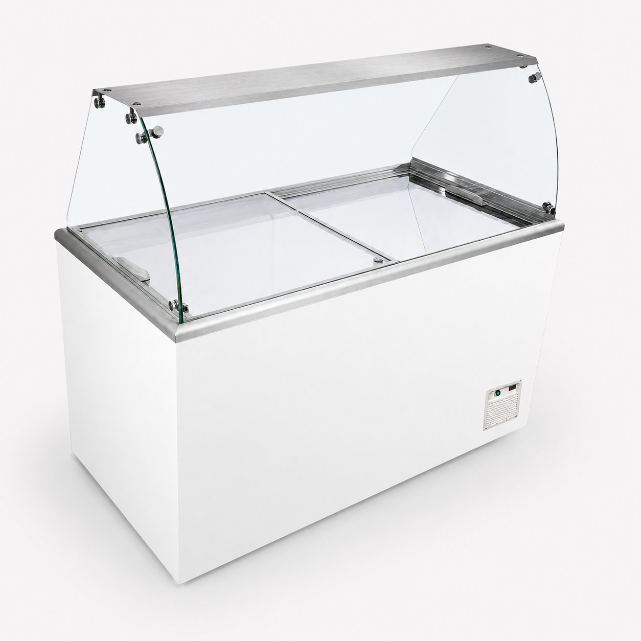 vitrina congelador expositor curvo Telcold